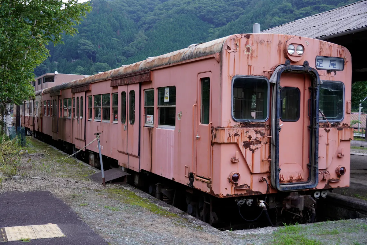 古い列車写真