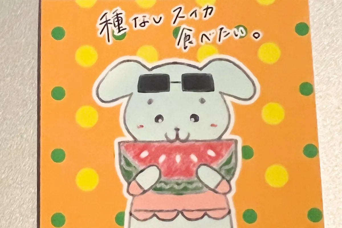 こんなぎのステッカー
